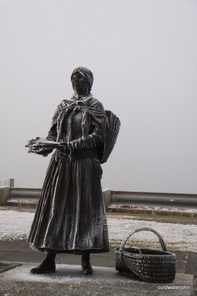 Nairn Frozen Fishwife, Nairn Harbour by coldwaterjohn