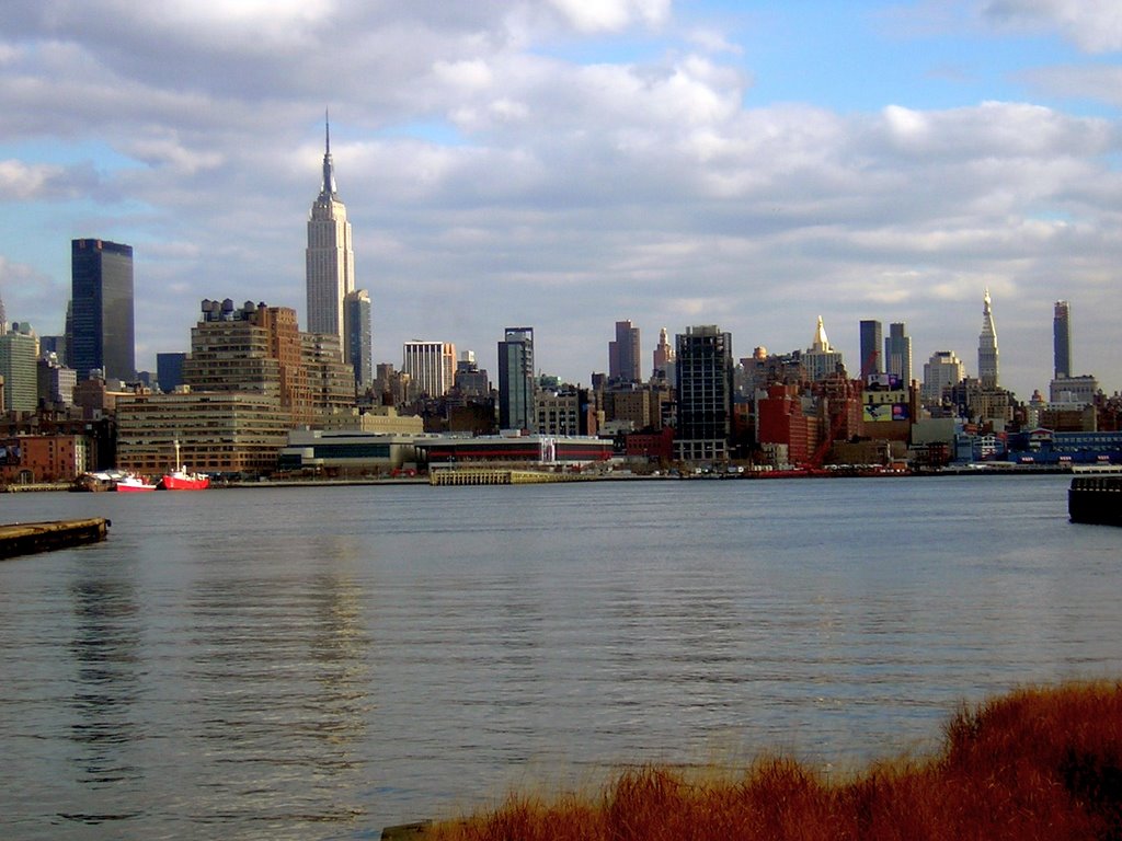 Midtown Manhattan From Hoboken 11-29-2008 by Kyle Stephen Smith