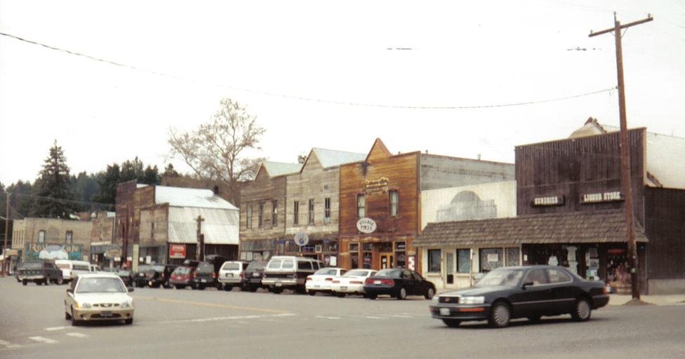 Downtown Roslyn by barkboingfloom