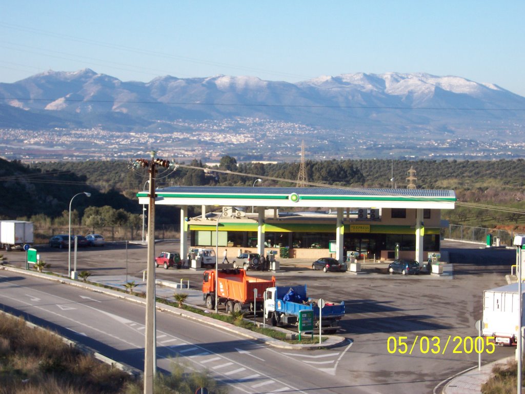 Sierra de Mijas nevada - Ola de frio marzo 2005 by Zumaquero