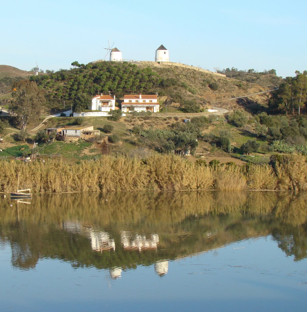 Windmills at Sanlúcar de Guadiana by Valter Jacinto