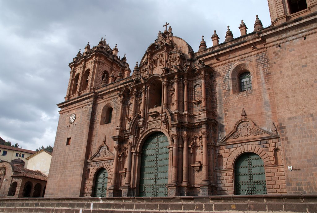 Cathedral, Cuzco Plaza de Armas. by pixaerial