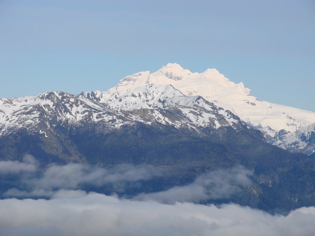 View of Cerro Tronador from Cerro Bayo by Gustavo E. Benkenste…