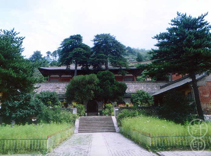 五臺縣-佛光寺東大殿(唐大中十一年857年建)西元2000年攝 by 許's中國古建筑相冊