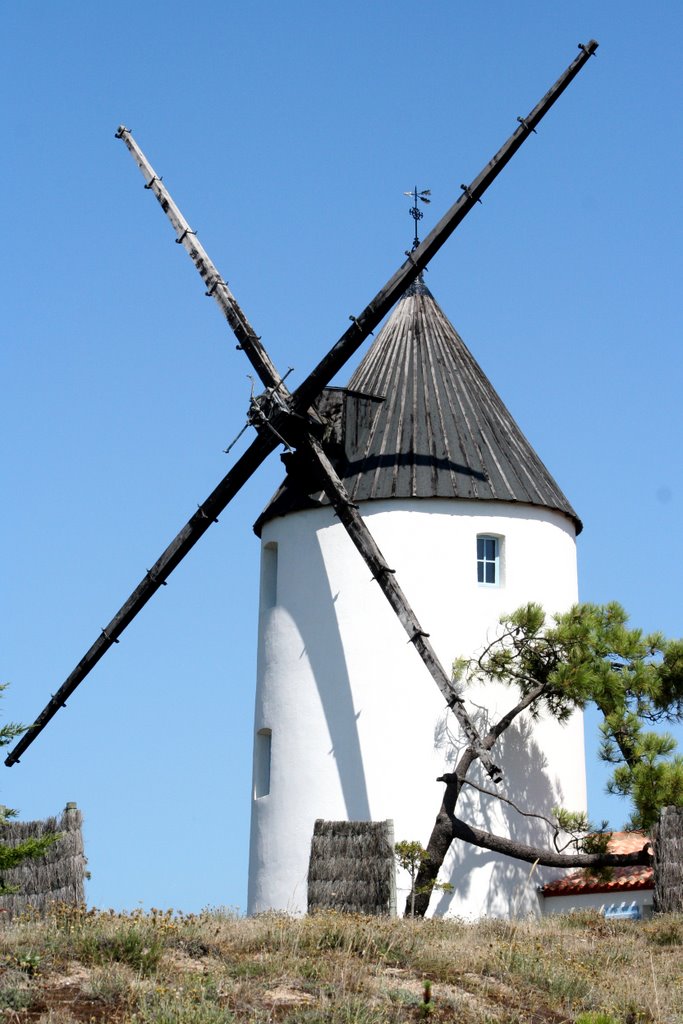 Le moulin de La Bosse Noirmoutier by patber