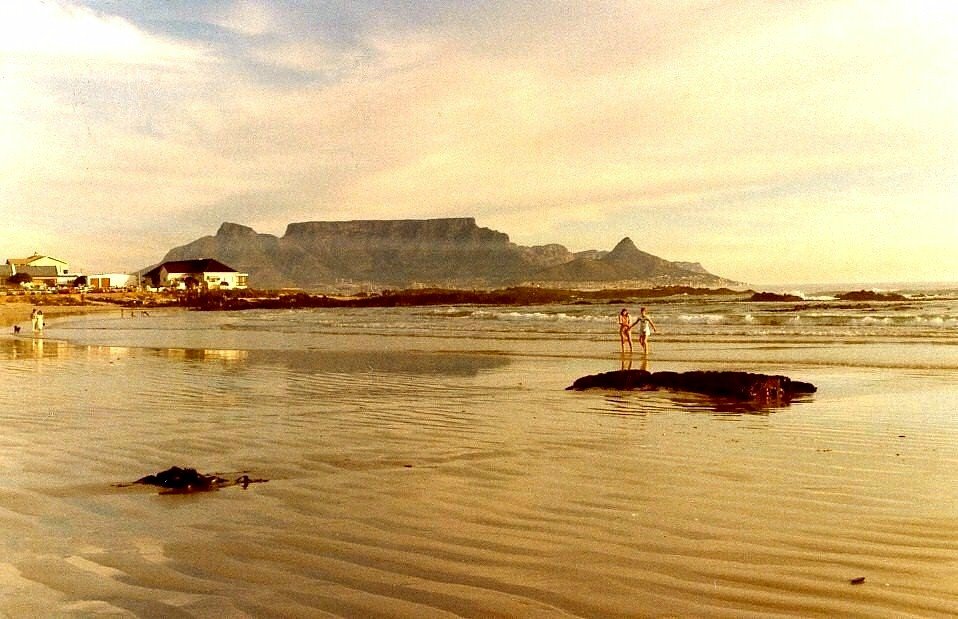 Table Mountain from Kleinbaai by Willem Viljoen