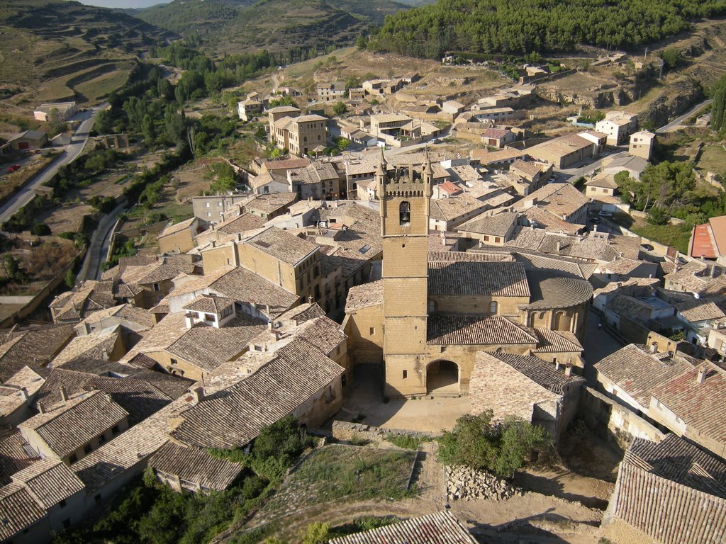 Aragón: Las Cinco Villas - Uncastillo - Vista desde el Castillo by daniel despeyroux