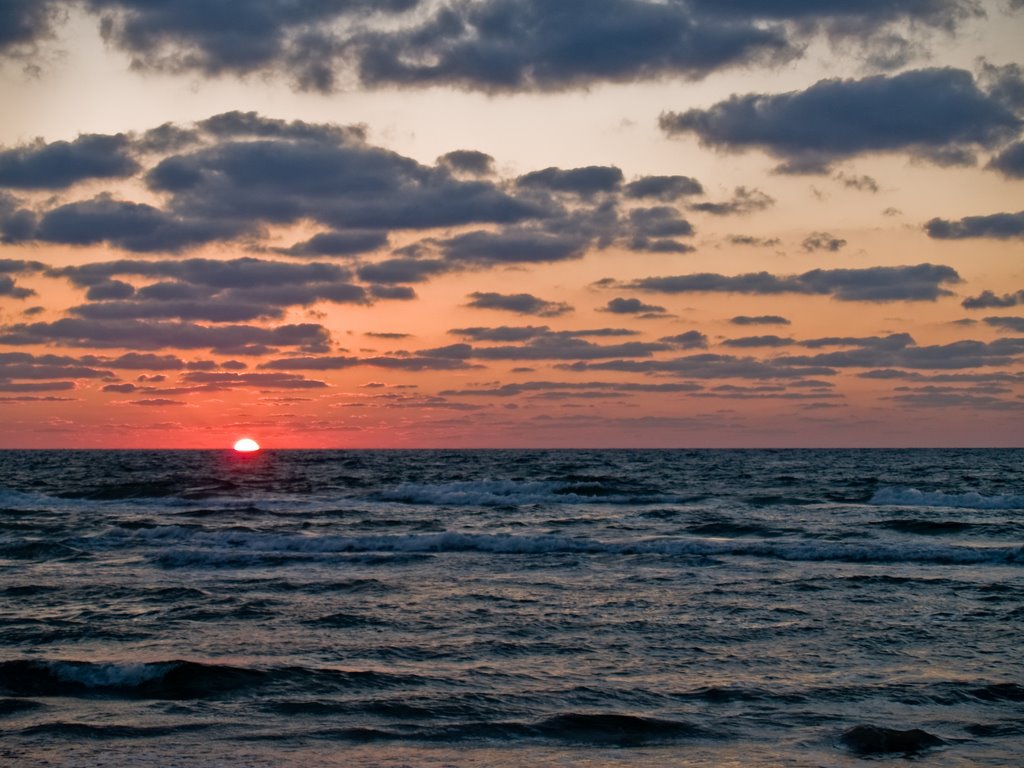 Padre Island National Seashore (PINS) Sunrise @ the sticks by jebsays