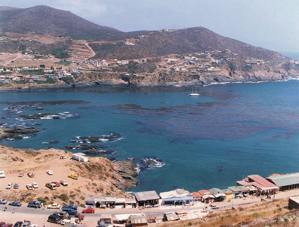 La Bufadora, Baja California. México. 1988 by Antonio Cristerna