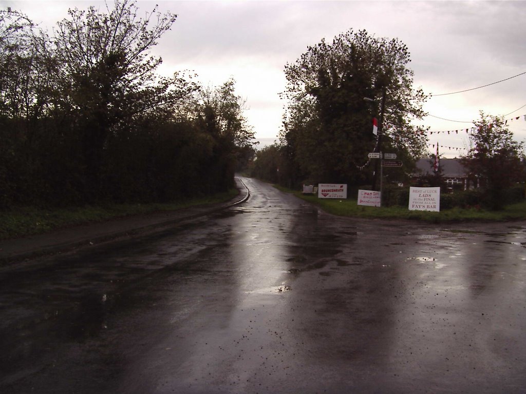 A wet road in Drumcondra by brigadeer