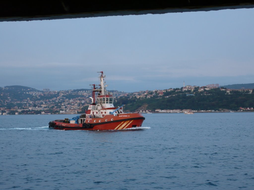 Vue sur la rive du bosphore by larouech habiba