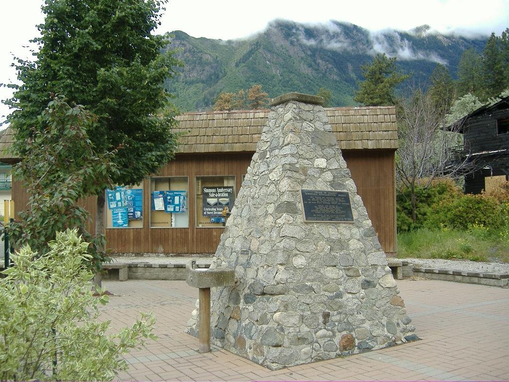 Cariboo Road Mile 0 in Lillooet by donaldb