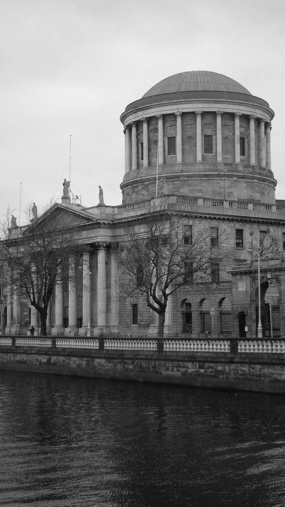 Dublin Four Courts by caffreyd