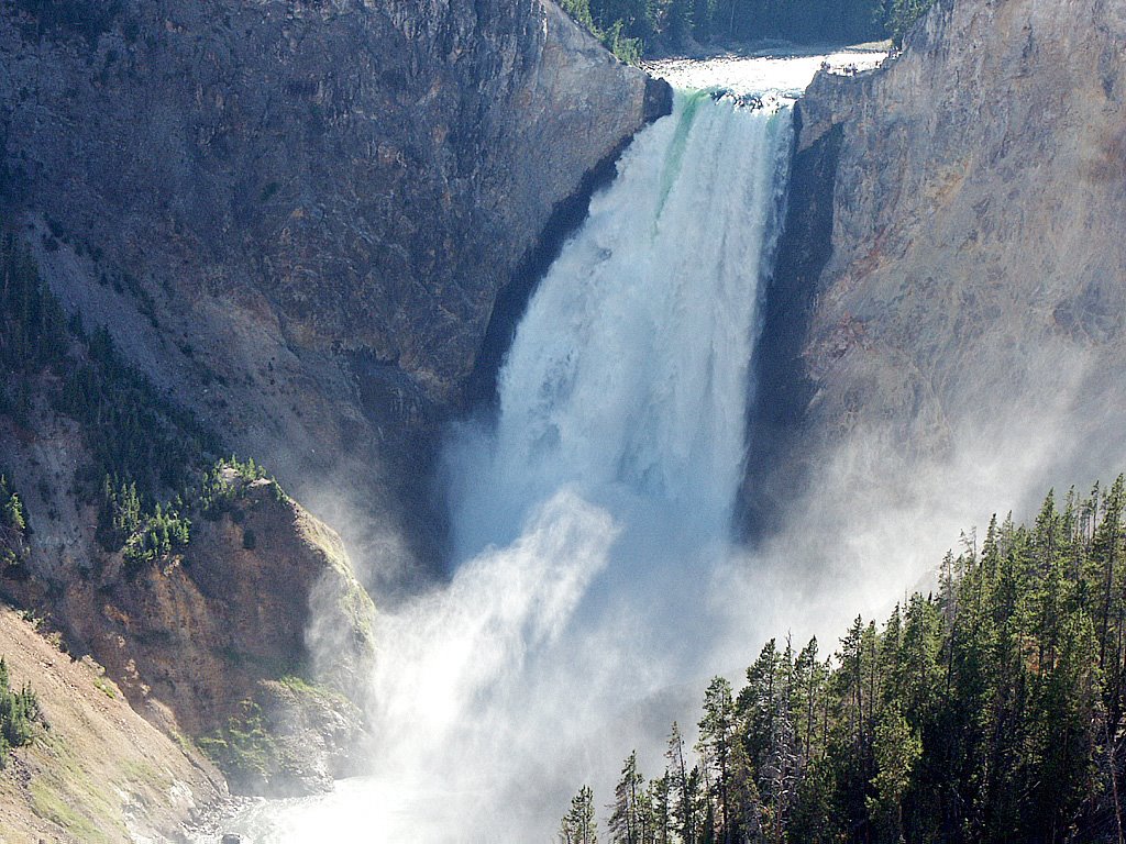 Yellowstone Lower Falls by Carmel Horowitz