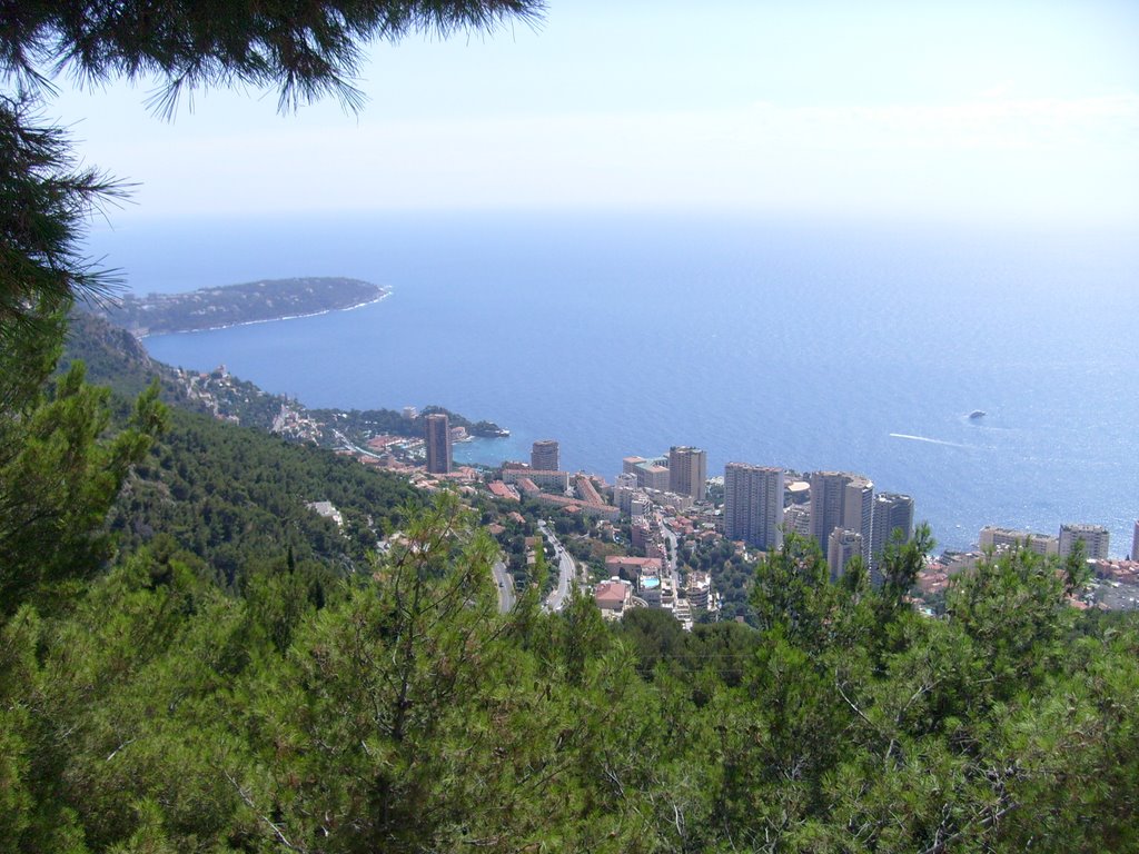 Monaco from service area by David Colyer