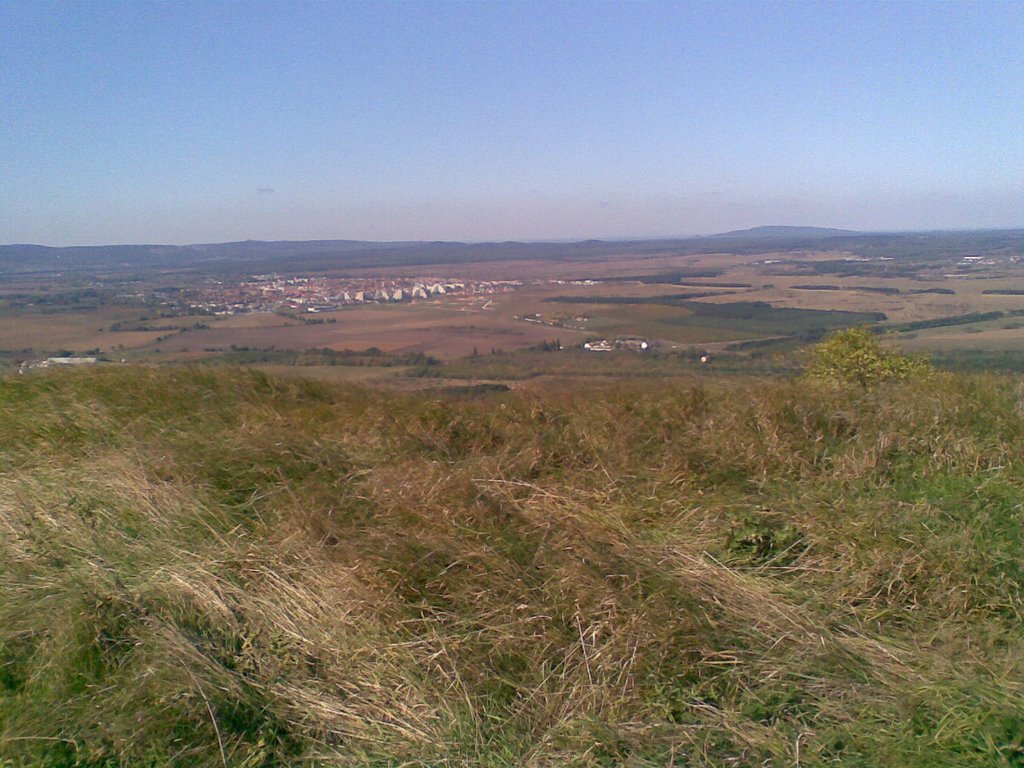 Látkép Tapolca felé, Csobánc by Skymam