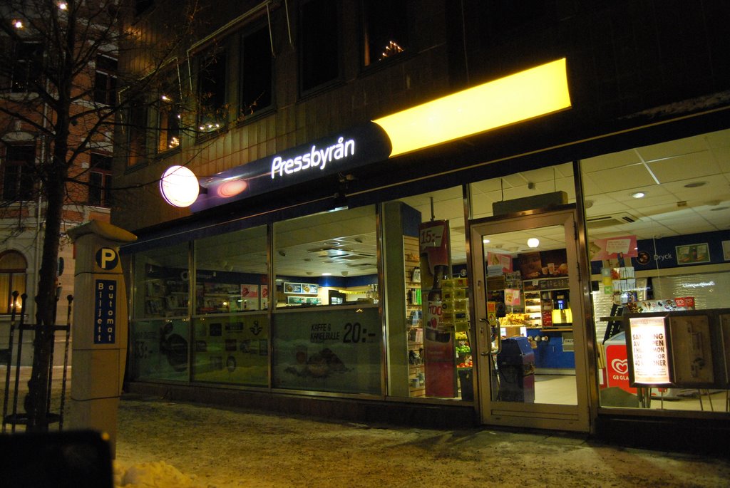 Pressbyrån (convenience store) in Sundsvall by Sundsvall