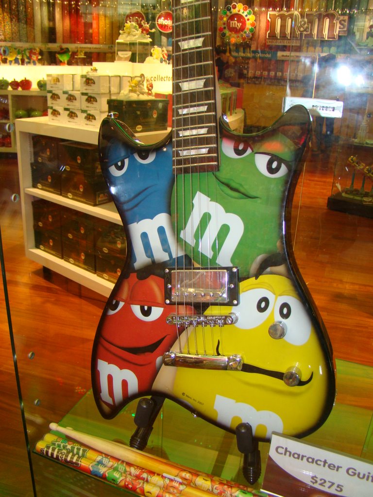 M & M's guitar by mcolon93