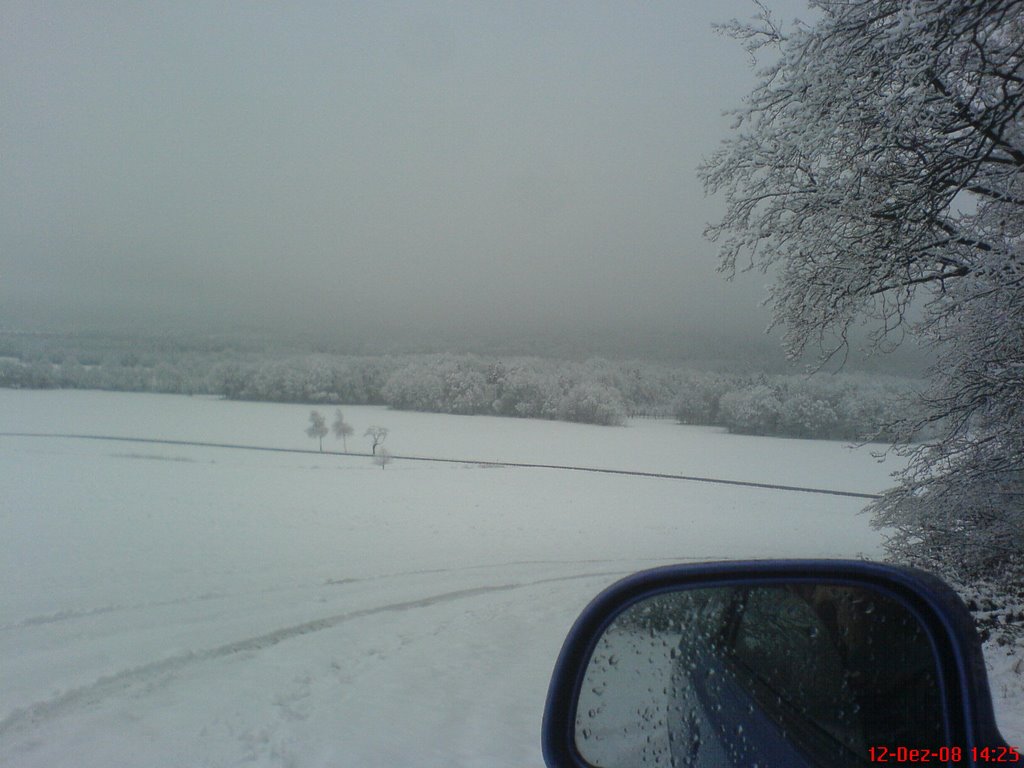 Winterblick vom Rachlauer Berg by Hantusch