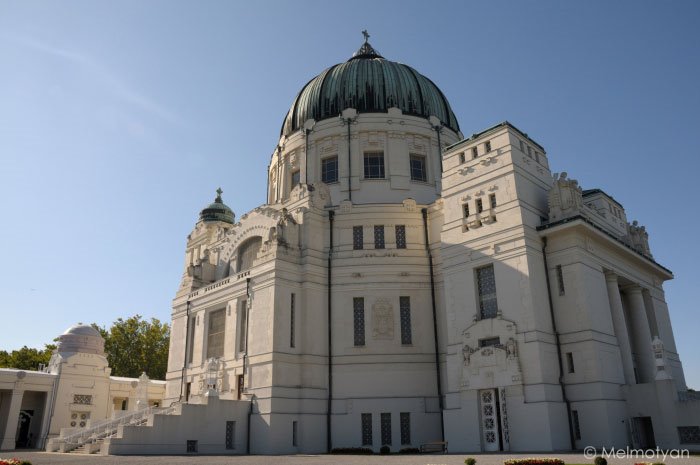 Zentralfriedhof kirche by melmotyan