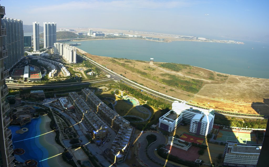 Hong Kong airport & Tung Chung 1 Jan 09 ~ 23 image panorama ►Best viewed when OPENED◄ by ¤► ryanhk ◄¤