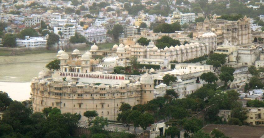 View City palace from Hill by Vivek Agrawal