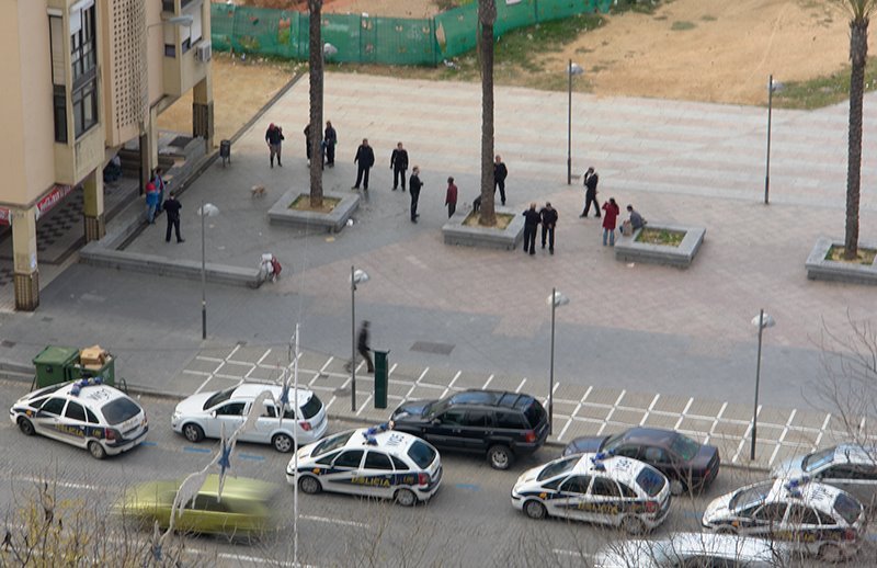 Plaza de la Soledad, Huelva, Spain by Pierre Marie Mouronv…