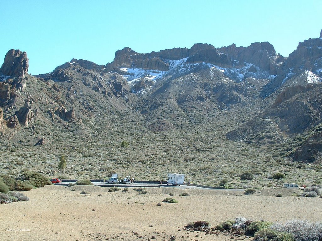 Crater on Mount Tiede, Tenerife by Sheumais1