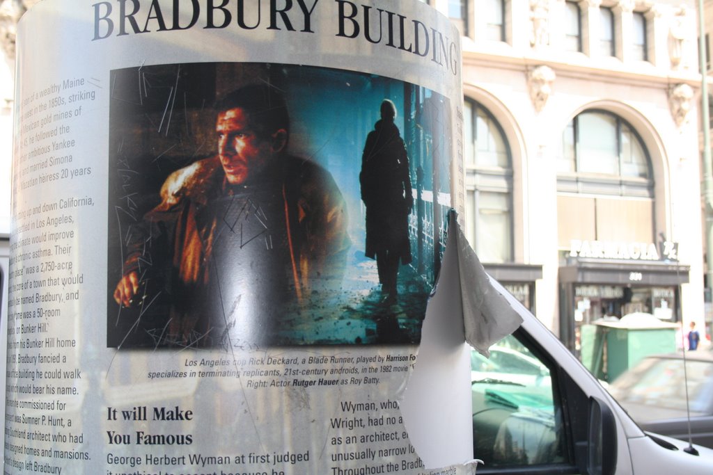 In front of the Bradbury building by Alexandra Raddatz