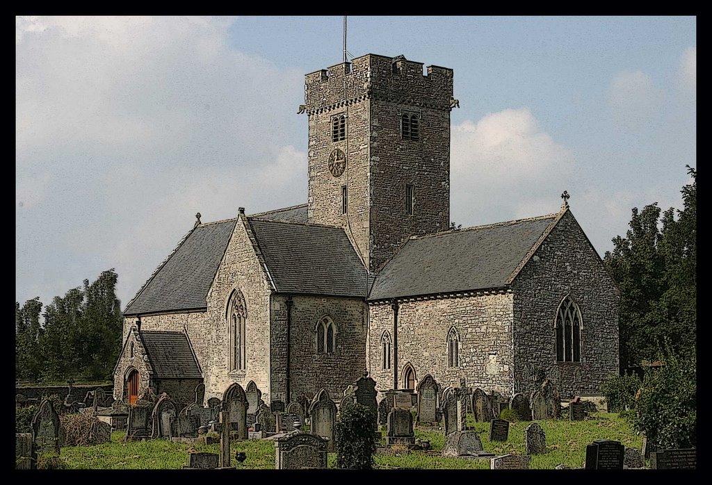 St marys church coity by Robert Hatton