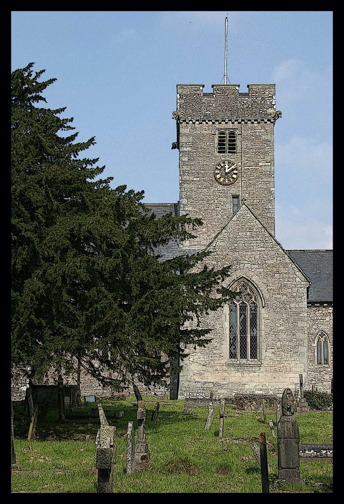 St marys church coity by Robert Hatton