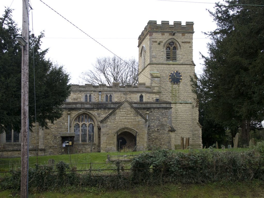 Newton Longville Church by f.t.s.