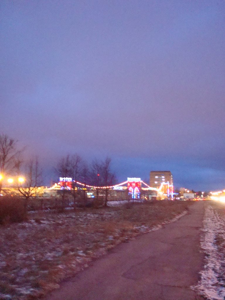 Shopping center Bruklinas on January 1, 2009 by Aurimas Nausėda