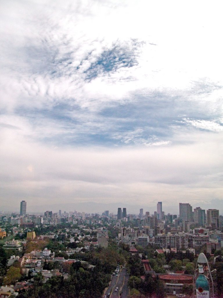 18-01-2008 Vista desde el Edificio de Canon México, Ciudad de Méx. by Esteban M. Luna (esmol). by ESTEBAN M. LUNA