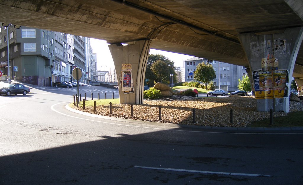 A roundabout of Army Avenue by spiritualizedkaos