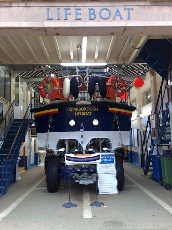 Scarborough Lifeboat by Neil Hoskins