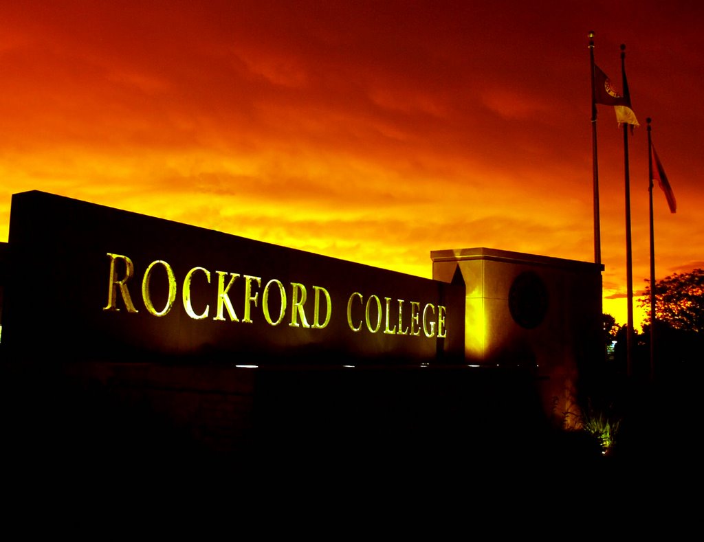 Rockford College entrance by djkitchen