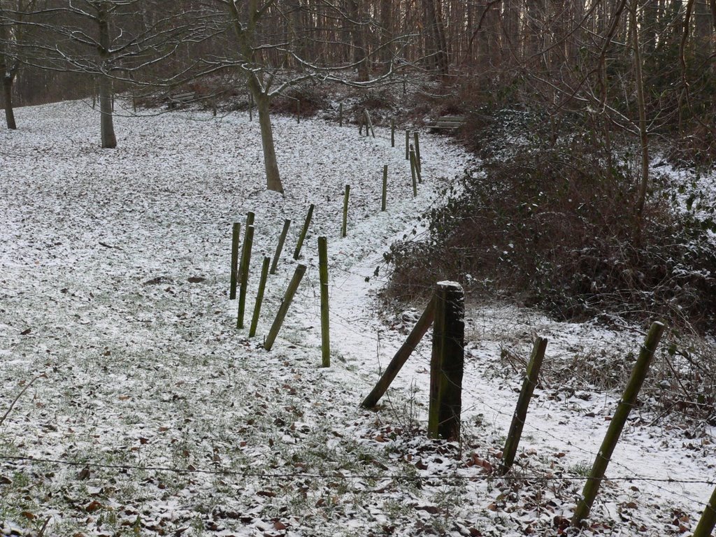 STRYTHAGEN trampel-paadje achter het bos by walterskrutser