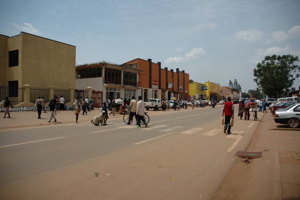 Butare, main street by bisoke