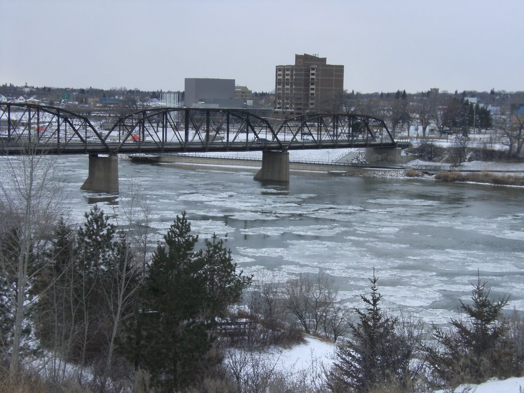 Victoria bridge saskatoon by Gary Campbell