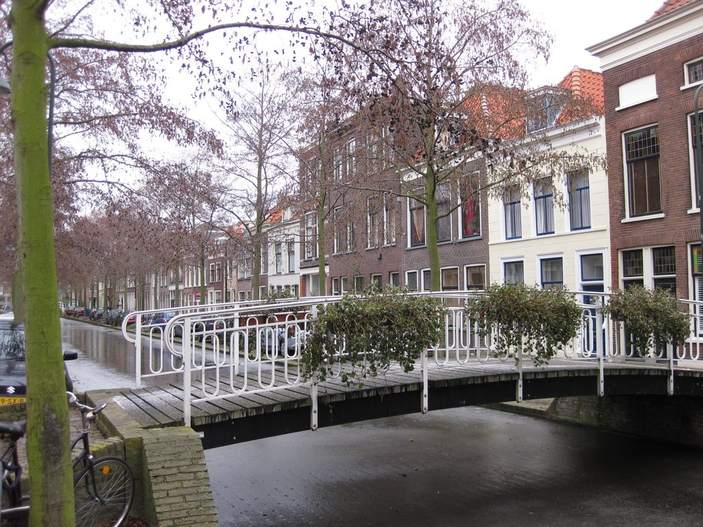 Delft, Vlamingstraat by R.Jutte-vander Krogt