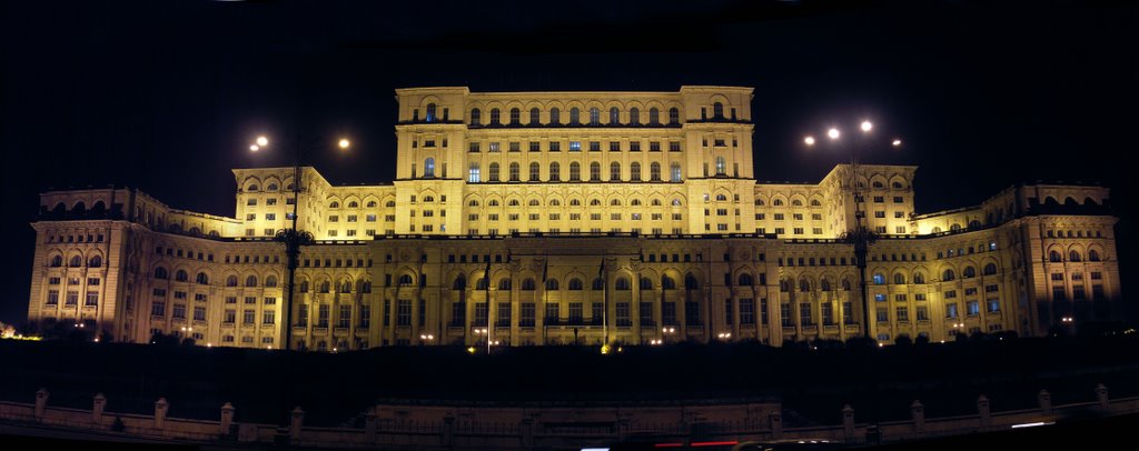 Ceausescu Palace @ Bucarest by Henrique Wallenstein