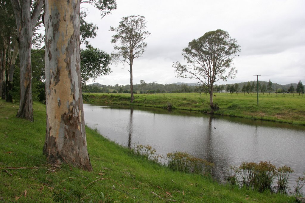 Permanent Lagoon on Imbil Island, Queensland by Ian Stehbens