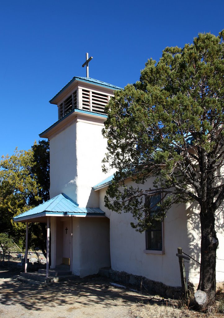 Pinos Altos Church by D.M. Thorne