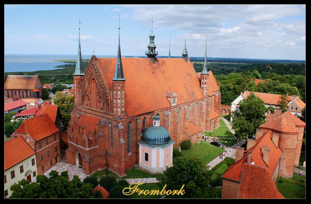 Cathedral in Frombork - view from Bell Tower by mczajek