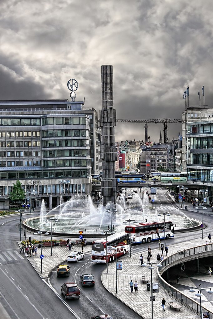 Sergels Torg by Jeanlehavre