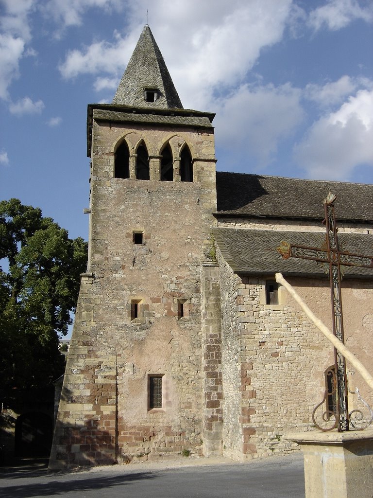 BOZOULS [12] - Eglise Sainte-Fauste. (août 2005) by Michel Chanaud