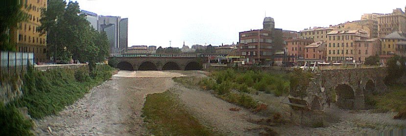 Torrente bisagno e ponte sant'agata by wernerio