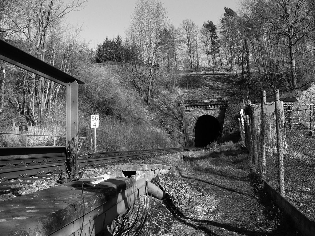 Eisenbahntunnel Scheer by Jochen Zimmerer