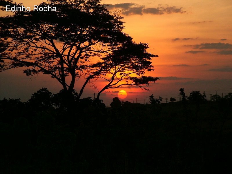 Www.ecocerrado.com (Por do sol no verão) by Edinho Rocha